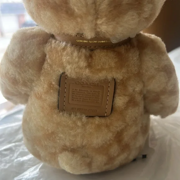 Coach Shearling Bear - Picture 4 of 4